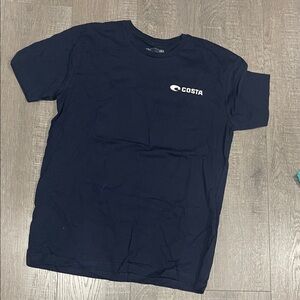 Costa Men's Deep Navy Short Sleeve Tee